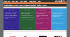 Desktop Screenshot of downloadpoker.org